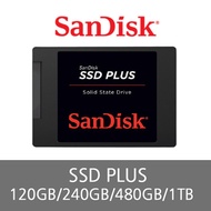 SanDisk SSD PLUS Solid State Drive Hard Drive 120GB / 240GB / 480GB / 1TB