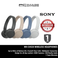 SONY WH-CH520 Wireless Headphones | 50 Hours Battery | Bluetooth Connectivity
