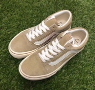 古毛 🌵 代購VANS OLD SKOOL PLAT萬斯全麂皮厚底休閒鞋 奶茶色 恨天高 增高 復古 休閒鞋 厚底 經典 復科 舒適 限量 情侶 OLD SKOOL