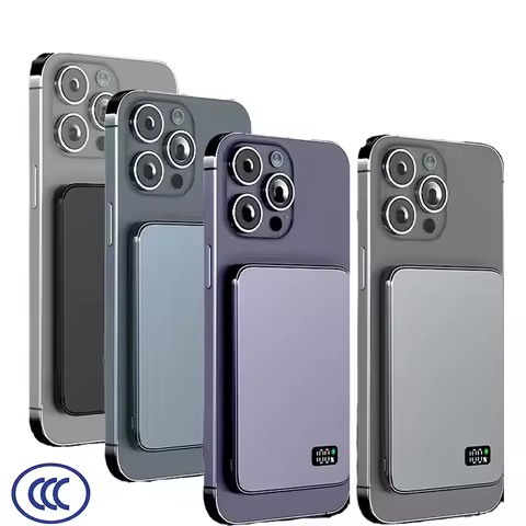 CCC 10000mAh Type C Power Bank 15W Wireless Fast Charging for MagSafe iPhone 16/15 Samsung Xiaomi wi