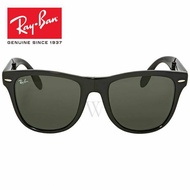 Classic Folding Wayfarer Sunglasses Rb4105 601 54-22 Large Black Green G-15