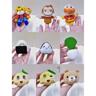 Preloved soft toy plushie M34 Funassyi Shimajiro Shimano Anpanman Curios George sushi