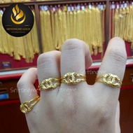 แหวนทองแท้ แหวนทองครึ่งสลึง 96.5%