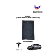 Tesla Model Y (Front Windscreen Sunshade) Simart Shade Premium Magnetic Sunshade