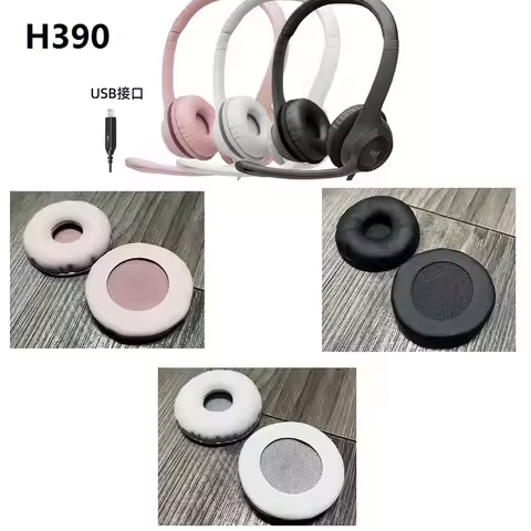Original Ear Pads For Logitech H390 headphone replacement earmuff ear cushion ear pillows