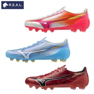 รองเท้าฟุตบอล สตั๊ด MIZUNO รุ่น  Alpha IIl Elite [P1G56A22 P1GA2562 P1GA2662] P1GA256204-สีเงินทอง U