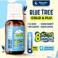 Olive Care Vitamin Medicine for Cats BLUE TREE Cold & Flu to Treat Flu & Severe Colds