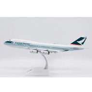 JC Wings 1:200 飛機模型 合金 國泰航空 B747-400 VR-HOV 襟翼版