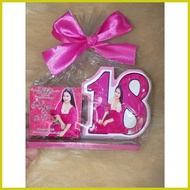 ❧ ⊕ ◩ 18th Birthday Souvenir Standee ( Any Motiff and numbers will do)