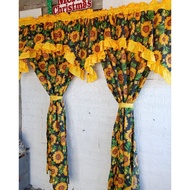 NEW DESIGN Sunflower Curtain (58 by 72 inches)