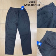 Women Soft Long Pants Free size fit 28-35 inch Comfortable Slack Aunty Pants Daily Use Seluar Pergi 