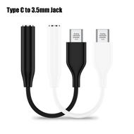 Usb Type C To 3.5mm Aux Adapter Type-c 3 5 Jack Audio for Samsung note109 Xiaomi 6ax mixe2 Huawei P2