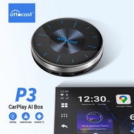 OTTOCAST PICASOU 3 CarPlay AI TV Box to Wireless Android Auto Car Play Android 12 for Toyota Kia Hyundai VW Car Accessories