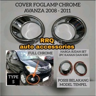 Fog lampRing avanza xenia type S garnish fog lamp xenia avanza type s low variation avazan 2008 2009