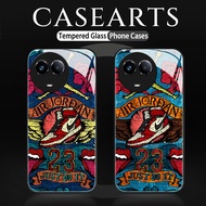 Trendy Brand AJ Jordan Nike Phone Case For Realme 9 8 7 7i 6 5 5S 3 Pro Plus 4G 5G Glass Shockproof 