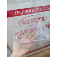 Square sugar container