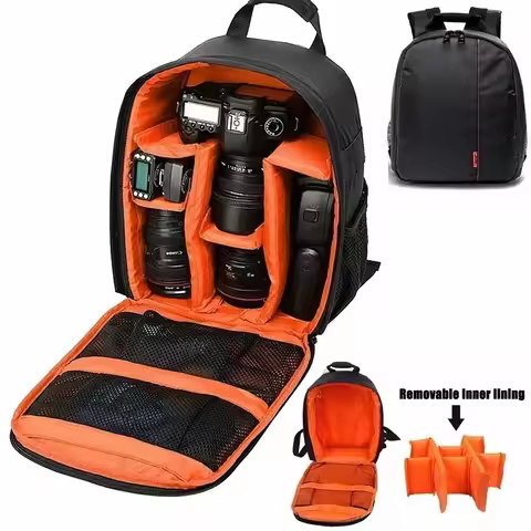 Multi-functional Camera Bag Digital Len Outdoor Photography Camera Backpack Lightweight Waterproof L