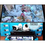 4mp cctv 4-camera Install Package