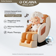 OGAWA RetreaX Ionic Contemporary Massage Chair Free Buzzy + 3in1 Leather Kit + Tinkle-X FREE SHIPPIN