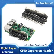 Raspberry Pi 5 GPIO Header Expansion Right Angle GPIO Connector for Pi 5 4B 3B+ 3B Zero 2 W for Oran