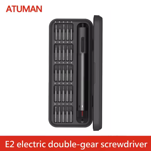 Atuman Duka E2 Electric Screwdriver Set Multifunction Mini Handheld Multifunctional Repair Tools for