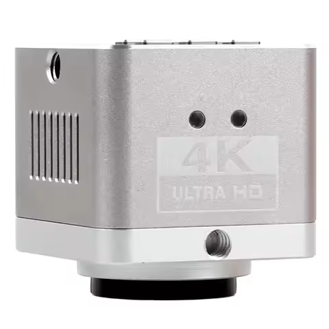 4K 1080P HDMI TF Type-c Video Microscope Camera Measurement Sony IMX415 Camera 1-10X Electronics Dig