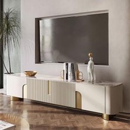 Carpenter - 現代輕奢電視櫃茶幾組合岩板枱面客廳帶儲物地櫃W180CM（單個電視櫃）