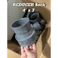 Reducer SOCK 4 quarter x 3 quarter DV verlop overloop 4 quarter x 3 quarter