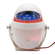 Magnetic compass autical magnetic boat ball compass marine compass with DC12V LED light Ma