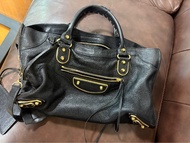 Balenciaga 黑色機車包