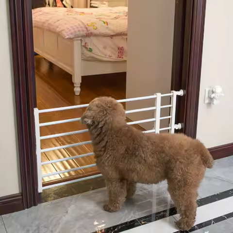 Pet Fence Barrier Gate Fence Cat & Dog Fence Indoor Fence For Medium & Small Dogs Prevents Dogs From