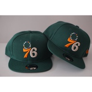 Snapback NBA 76ers Dark Green