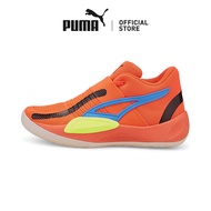 PUMA Unisex Rise NITRO Basketball Shoes (Orange).