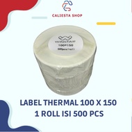Label Thermal 100 MM x 150 MM 500 Pcs - 1 Roll