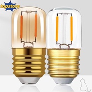 TOPSTORED LED Light Bulb, Warm White 1W T28 Crystal Light Bulb,  Candle E26 E27 2200K Light Bulb Por