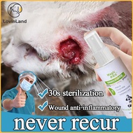 100ml Sterilize and relieve itching Cat flea medicine Dog itchy skin medicine Dog wound spray Origin