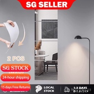 【Local Seller Fast Shipping】Mirror Sticker Mirror Wallpaper Acrylic Hd Mirror Makeup Full-Body Mirror