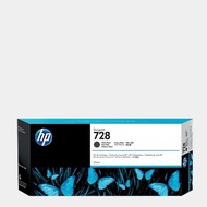 HP 728B 300-ml Matte Black DesignJet Ink Cartridge (3WX30A)
