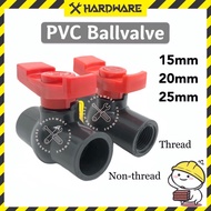 Marksman compact PVC Ball Valve/PVC stopcock/Hand valve/15mm 20mm 25mm ballvalve/PVC pipe closer/塑料水