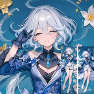 Anime Furina Genshin Impact Japanese Pillowcase Pillow Case Cover Decorative Bedding  Full Pillow