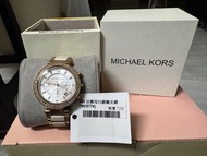 MICHAEL KORS貝殼母白錶鏡女錶 (MK5774)