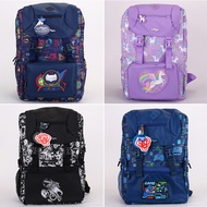 Australian Schoolbag smiggle Backpack Reduce Burden Double Buckle Messenger Backpack Large Capacity 