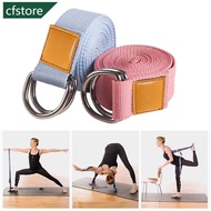 CFSTORE 1PC 1.8M*3.8CM Non-Elastic Yoga Resistance Band Yoga Auxiliary Stretching Rope With Loop Buc