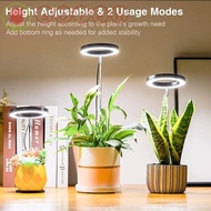 SOREN LED Plant Grow Light, Height/Angle Adjustable Timer Full Spectrum Lamp, Plant Growth Dimmable 
