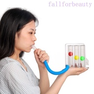 FALLFORBEAUTY 3 Balls Breathing Trainer, 3 Balls Soft Breath Measurement System, Durable Fall Resist