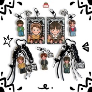 CORTIS BAGCHARM & PHOTOCARD HOLDER (JOYRIDE) | CAHOL & KEYCHAIN GLITTER CORTIS