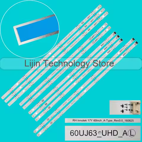 LED BackLight Strip For 60UJ630Y 60UJ651V 60UJ670V 60UJ630 60UJ6300UA 60UJ6050UA 60UJ6320 60UJ6500 6