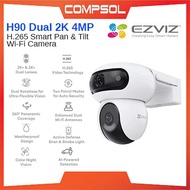 EZVIZ H90 Dual 2K 4MP H.265 Smart Pan & Tilt Wi-Fi Camera