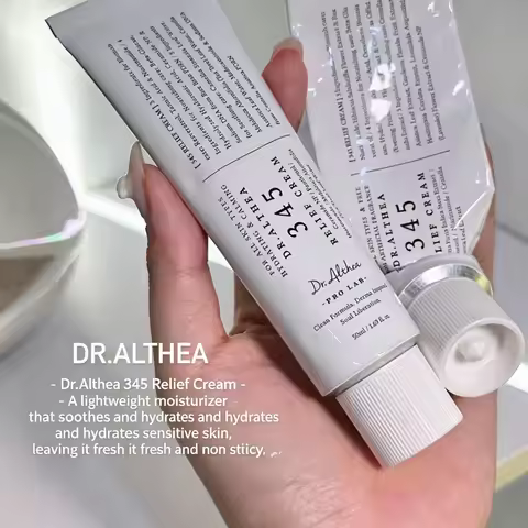 Dr. Althea 147 Barrier Cream + 345 Relief Cream – The Complete Daily Moisturizer Duo for Sensitive a