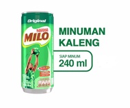 Milo kaleng original 240 ml ( susu milo siap minum )